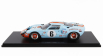 Spark-model Ford usa Gt40 4.9l V8 Team Jw Automotive Engineering N 6 Winner 24h Le Mans 1969 Jacky Ickx - Jackie Oliver 1:18 Světle Modrá Oranžová