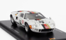 Spark-model Ford usa Gt40 Mki N 56 1000km Nurburgring 1969 Reinhold Jost - Helmut Kelleners 1:43 Bílá