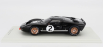 Spark-model Ford usa Gt40 Mkii 7.0l V8 Team Shelby American Inc. N 2 Winner 24h Le Mans 1966 B.mclaren - C.amon 1:18 Černá Stříbrná