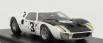 Spark-model Ford usa Gt40 Mkiv 7.0l V8 N 3 12h Sebring 1966 W.hansgen - M.donohue 1:43 Bílá Černá
