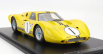 Spark-model Ford usa Gt40 Mkiv 7.0l V8 Team Ford Motor Company N 1 Winner 12h Sebring 1967 M.andretti - B.mclaren - Con Vetrina - With Showcase - Special Box 1:18 Žlutá Černá