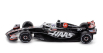 Spark-model Haas F1  Fw24 Team Moneygram Haas N 27 Season 2024 Nico Hulkenberg 1:64 Černá Bílá