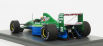 Spark-model Jordan F1 191 Team 7up N 32 Italy Gp 1991 R.moreno 1:43 Zelená Modrá