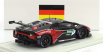Spark-model Lamborghini Huracan Gt3 Evo Team Grasser Racing N 6 Dtm Season 2022 Alessio Deledda 1:43 Červená Černá