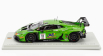 Spark-model Lamborghini Huracan Gt3 Evo2 5.2l V10 Team Grt Grasser Racing N 19 24h Spa 2024 Mateo Llarena - Hugo Cook - Baptiste Moulin - Haytham Qarajouli 1:43 Zelená