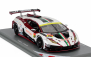 Spark-model Lamborghini Lamborghini Gt3 Team Jloc N 88 Champion With Pit Board Gt300 Class Super Gt 2024 Takashi Kogure - Yuya Motojima 1:43 Bílá Červená Černá