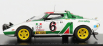 Spark-model Lancia Stratos Hf Team Alitalia (night Version) N 6 2nd Rally Montecarlo 1976 Bjorn Waldegaard - Hans Thorszelius 1:43 Bílá Zelená Červená