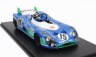 Spark-model Matra simca Ms670b 3.0l V12 Team Equipe Matra-simca Shell N 15 Winner 24h Le Mans 1972 - H.pescarolo - G.hill - Con Vetrina - With Showcase 1:18 Bluette White