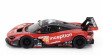 Spark-model Mclaren 720s Gt3 Evo M840t 4.0l V8 Turbo Team Inception Racing N 70 24h Le Mans 2024 Brendan Iribe - Ollie Millroy - Frederik Schandorff 1:64 Červená Černá