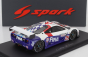 Spark-model Mclaren F-1 Gtr 6.1l V12 Team Bigazzi N 25 Bpr Silverstone 1996 Jacques Laffite - Marc Duez 1:43 Bílá Modrá