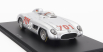 Spark-model Mercedes benz 300 Slr 3.0l S8 Team Daimler-benz Ag N 701 Mille Miglia 1955 K.kling 1:43 Silver