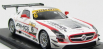Spark-model Mercedes benz Sls Amg Gt3 N 6 2nd Gt Cup Macau Gp 2014 R.van Der Zande 1:43 Bílá