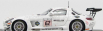 Spark-model Mercedes benz Sls Amg Gt3 Team Fortec Motorsport N 62 24h Spa 2013 O.webb - K.wendlinger - A.brundle 1:43 Bílá