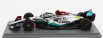 Spark-model Mercedes gp F1 W13e Team Mercedes-amg Petronas F1 N 44 2nd Brazilian Gp 2022 Lewis Hamilton 1:43 Stříbrná Zelená