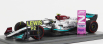 Spark-model Mercedes gp F1 W13e Team Mercedes-amg Petronas F1 N 44 2nd Brazilian Gp 2022 Lewis Hamilton 1:43 Stříbrná Zelená
