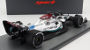 Spark-model Mercedes gp F1 W13e Team Mercedes-amg Petronas F1 N 63 4th Belgium Gp 2022 George Russel - Con Vetrina - With Showcase 1:18 Stříbrná Zelená