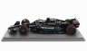 Spark-model Mercedes gp F1 W14 Team Mercedes-amg Petronas Formula One N 44 2nd Spain Gp 2023 Lewis Hamilton 1:43 Matt Black