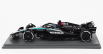 Spark-model Mercedes gp F1  W15 Eq Performance Team Amg Petronas Motorsport N 63 Bahrain Gp 2024 George Russell 1:43 Černá Stříbrná Zelená