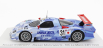 Spark-model Nissan R390 Gt1 3.5l Turbo Team Nissan Motorsport N 31 24h Le Mans 1998 A.montermini - E.comas - J.lammers 1:43 Světle Modrá Bílá