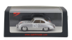Spark-model Porsche 356 Coupe N 151 Rally Montecarlo 1955 Carsten Johansson - Gunnar Jensen 1:43 Silver