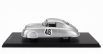 Spark-model Porsche 356 Sl Coupe Team Porsche K.g. N 46 Winner Class 24h Le Mans 1951 Auguste Veuillet - Edmond Mouche 1:18 Silver