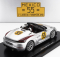 Spark-model Porsche 718 (982) Spider Rs N 55 Tribute Rally Panamericana Livery 2024 - Con Vetrina - With Showcase 1:18 Silver