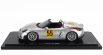 Spark-model Porsche 718 (982) Spider Rs N 55 Tribute Rally Panamericana Livery 2024 - Con Vetrina - With Showcase 1:18 Silver