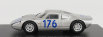 Spark-model Porsche 904 Gts N 176 3rd Targa Florio 1965 U.maglioli - H.linge 1:43 Silver