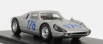 Spark-model Porsche 904 Gts N 176 3rd Targa Florio 1965 U.maglioli - H.linge 1:43 Silver