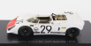 Spark-model Porsche 908/2 N 29 5th 12h Sebring 1969 G.mitter - U.schutz 1:43 Bílá Červená