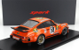 Spark-model Porsche 911 934 Team H.poulain Jagermeister N 68 24h Le Mans 1978 H.poulain - E.doren - G.holup - R.feitler 1:18 Orange