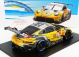Spark-model Porsche 911 991-2 4.2l Rsr-19 Team Hubauto Racing N 72 24h Hyperpole Gtpro Class Le Mans 2021 M.martin - A.parente - D.vanthoor 1:18 Žlutá Šedá