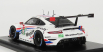 Spark-model Porsche 911 991-2 4.2l Rsr-19 Team Weathertech Racing N 79 24h Le Mans 2021 E.bamber - C.macneil - L.vanthoor 1:43 Bílá