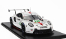 Spark-model Porsche 911 991-2 4.2l Team Porsche Gt N 91 Winner Lmgte Pro Class 24h Le Mans 2022 Gianmaria Bruni - Richard Lietz - Frederic Makowiecki 1:18 Bílá Šedá Červená