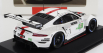 Spark-model Porsche 911 991-2 4.2l Team Porsche Gt N 91 Winner Lmgte Pro Class 24h Le Mans 2022 Gianmaria Bruni - Richard Lietz - Frederic Makowiecki 1:43 Bílá Šedá Červená