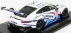 Spark-model Porsche 911 991-2 Rsr 4.0l Team Project 1 N 56 24h Le Mans 2020 M.cairoli - E.perfetti - L.ten Voorde 1:43 Bílá Světle Modrá