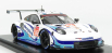 Spark-model Porsche 911 991-2 Rsr 4.0l Team Project 1 N 56 24h Le Mans 2020 M.cairoli - E.perfetti - L.ten Voorde 1:43 Bílá Světle Modrá