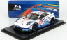 Spark-model Porsche 911 991-2 Rsr 4.0l Team Project 1 N 56 24h Le Mans 2020 M.cairoli - E.perfetti - L.ten Voorde 1:43 Bílá Světle Modrá