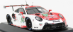 Spark-model Porsche 911 991-2 Rsr Team Porsche Gt N 91 24h Le Mans 2020 R.lietz - G.bruni - F.makowiecki 1:43 Červená Bílá