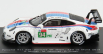 Spark-model Porsche 911 991-2 Rsr Team Porsche Gt N 94 24h Le Mans 2019 S.muller - M.jaminet - D.olsen 1:87 Bílá Modrá Červená
