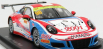 Spark-model Porsche 911 991 Gt3 N 98 Macau Gt World Cup 2016 Ma Ching Jeung Philip 1:43 Modrá Červená Žlutá