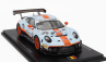 Spark-model Porsche 911 991 Gt3 R 4.0l Flat-6 Team Gpx Racing N 20 Winner 24h Spa 2019 Richard Lietz - Michael Christensen - Kevin Estre 1:43 Světle Modrá Oranžová Černá