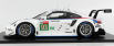 Spark-model Porsche 911 991 Rsr 4.0- Flat-6 Team Porsche Gt N 93 24h Le Mans 2019 N.tandy - E.bamber - P.pilet 1:18 Bílá
