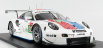 Spark-model Porsche 911 991 Rsr 4.0- Flat-6 Team Porsche Gt N 93 24h Le Mans 2019 N.tandy - E.bamber - P.pilet 1:18 Bílá