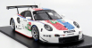 Spark-model Porsche 911 991 Rsr 4.0- Flat-6 Team Porsche Gt N 94 24h Le Mans 2019 S.muller - M.jaminet - D.olsen 1:18 Bílá