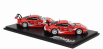 Spark-model Porsche 911 991 Rsr Team Porsche Gt Coca-cola N 911 Petit Le Mans 2019 P.pilet - N.tandy - F.makowiecki + N 912 Petit Le Mans 2018 E.bamber - L.vanthoor - M.jaminet 1:64 Červená Bílá