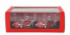 Spark-model Porsche 911 991 Rsr Team Porsche Gt Coca-cola N 911 Petit Le Mans 2019 P.pilet - N.tandy - F.makowiecki + N 912 Petit Le Mans 2018 E.bamber - L.vanthoor - M.jaminet 1:64 Červená Bílá