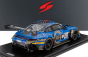 Spark-model Porsche 911 992 Gt3 R 4.2l Team Phantom Global Racing N 23 24h Spa 2024 Jaxon Evans - Joel Eriksson - Thomas Preining 1:18 Blue