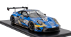 Spark-model Porsche 911 992 Gt3 R 4.2l Team Phantom Global Racing N 23 24h Spa 2024 Jaxon Evans - Joel Eriksson - Thomas Preining 1:18 Blue