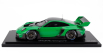 Spark-model Porsche 911 992 Gt3 R N 0 Racing Coupe 2023 - Con Vetrina - With Showcase 1:18 Zelená Černá